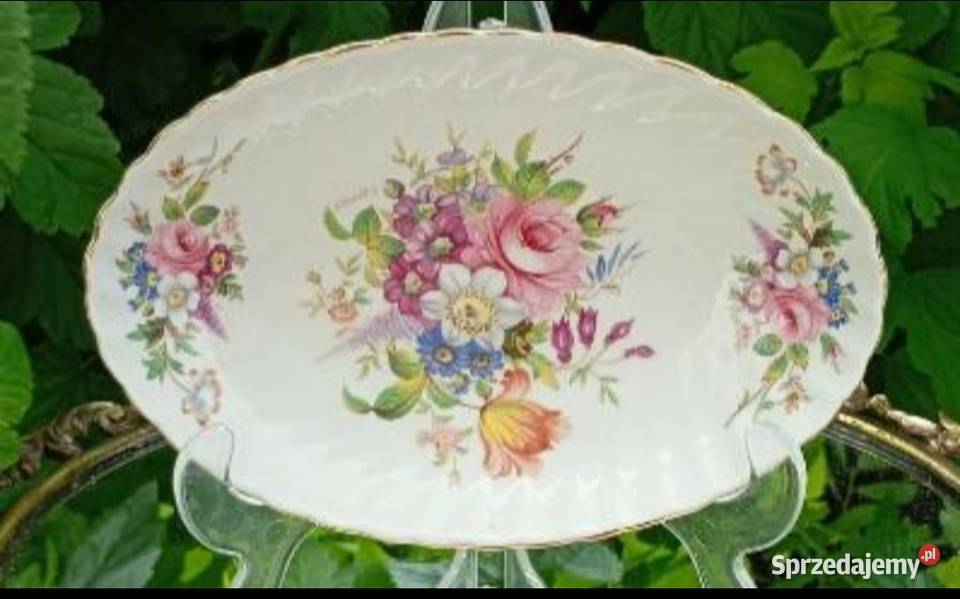 Porcelana zdobiona motywem róż Pabianice