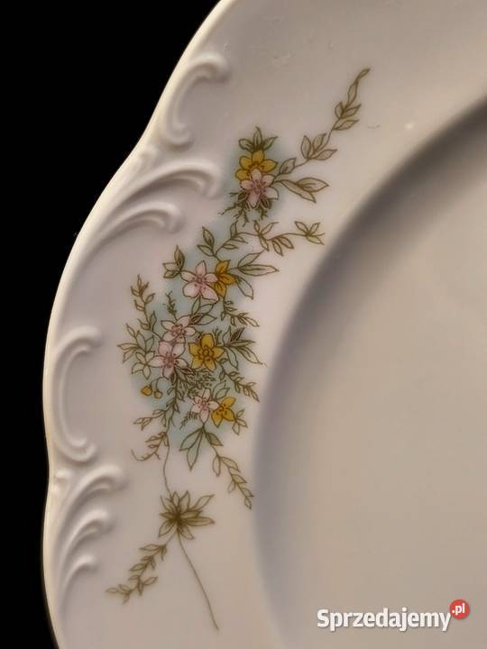 Talerz Rosenthal Monbijou Grune Ranke Porcelana i szkło lubelskie