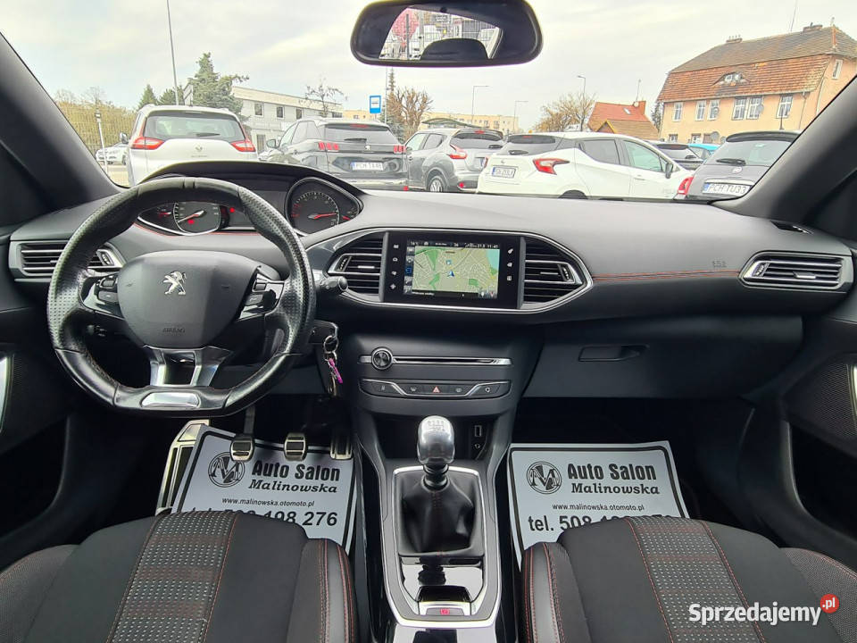 Peugeot 308 GTLine Navi 2xPDC Full Led Półskóry światła przeciwmgielne