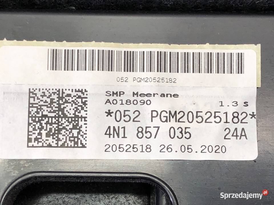 SCHOWEK PASAŻERA AUDI A8 D5 SedanLimuzyna podkarpackie sprzedam