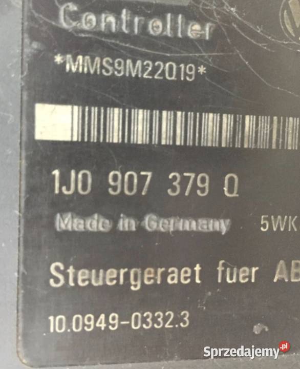 STEROWNIK POMPA ABS LEON I TOLEDO II GOLF IV A3 Działoszyce