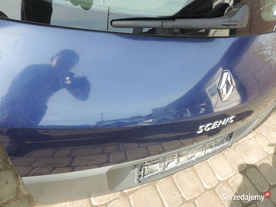 RENAULT SCENIC II 2 KLAPA TYŁ TYLNA BAGAŻNIKA osobowe Klapy bagażnika małopolskie Nowy Sącz