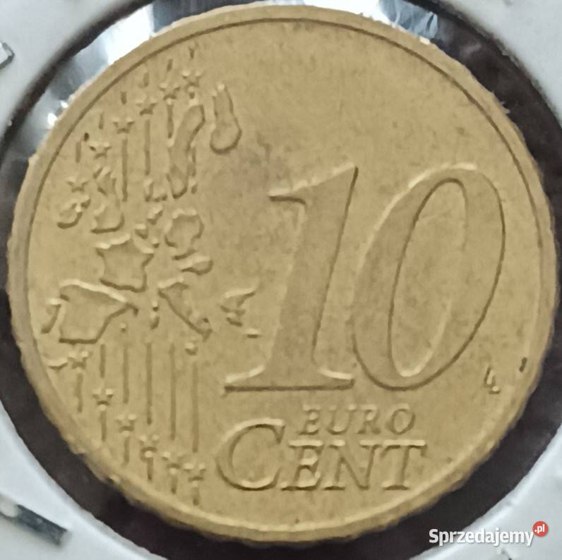10 Centów Niemcy 2002 r men A Konin