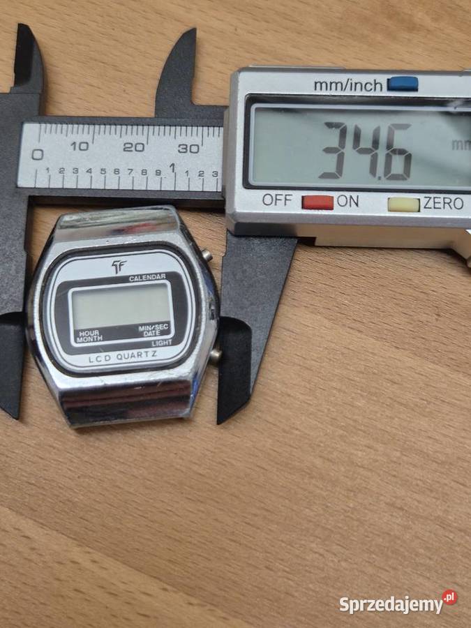 Zegarek elektronik FEVIETRON LCD Quartz śląskie Chorzów