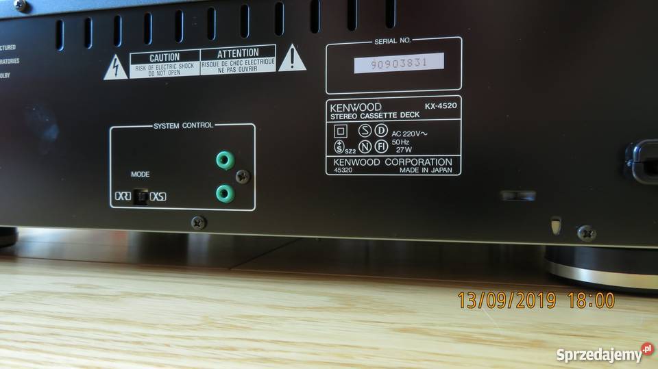 KENWOOD KX4520 DOSKONAŁY DŹWIĘK SUPER sprzedam