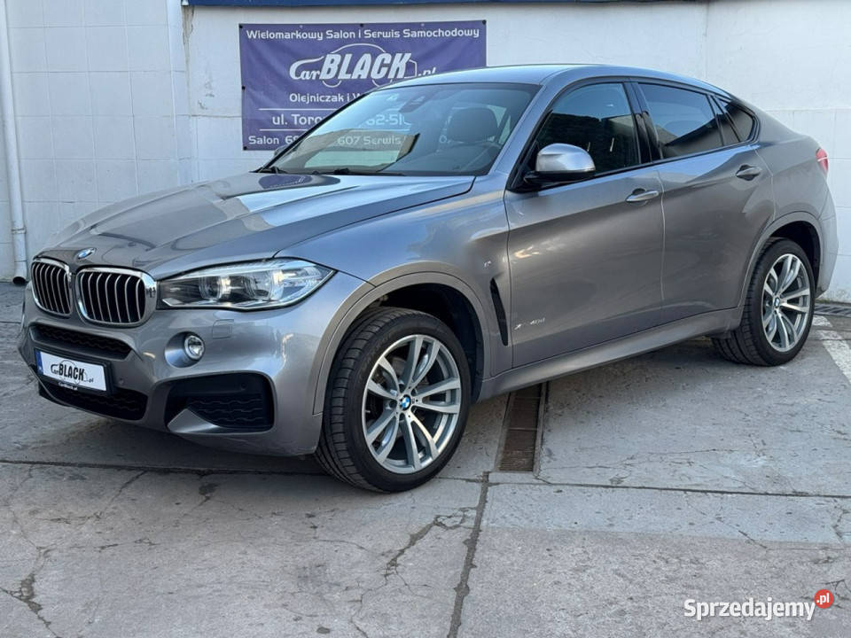 BMW X6 Salon Polska Bezwypadkowy Gwarancja 12 Konin