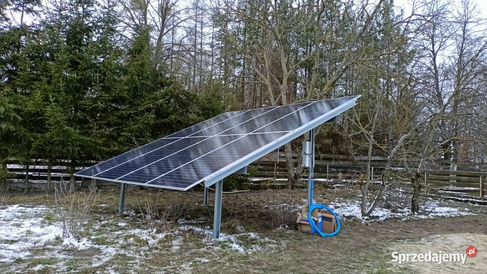 Fotowoltaika grunt 10kW zestaw montażem