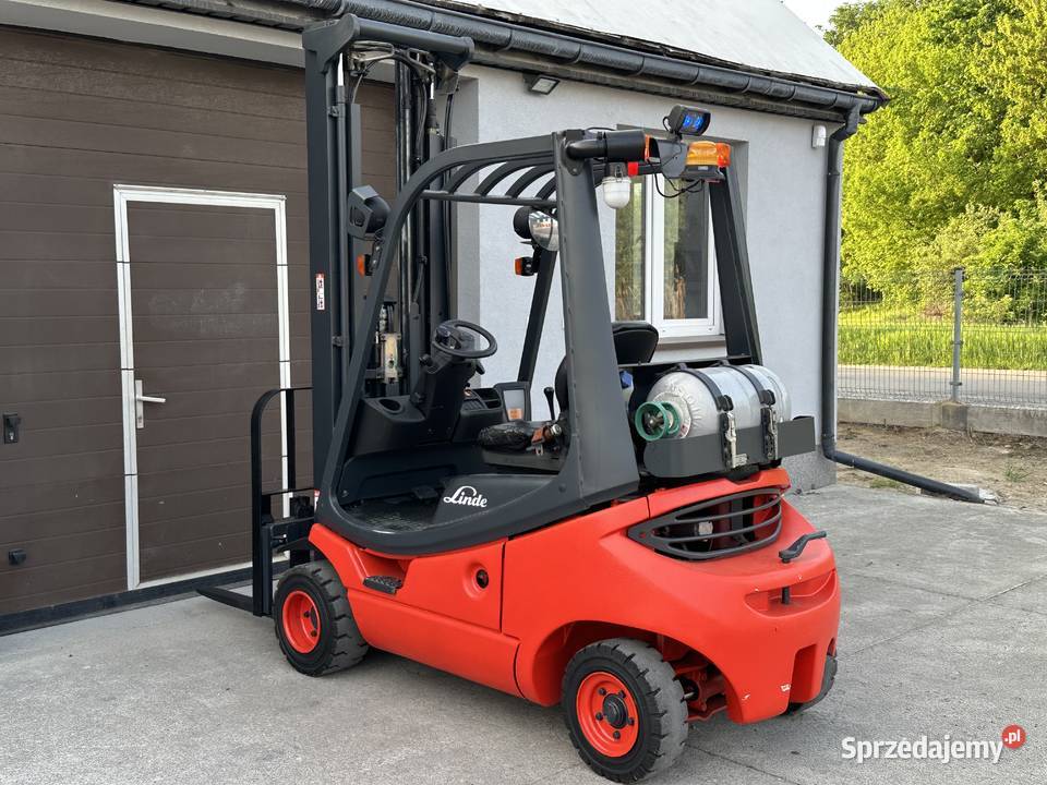Wózek Widłowy Linde H20T04 Lpg Triplex 6m Wolny Sandomierz
