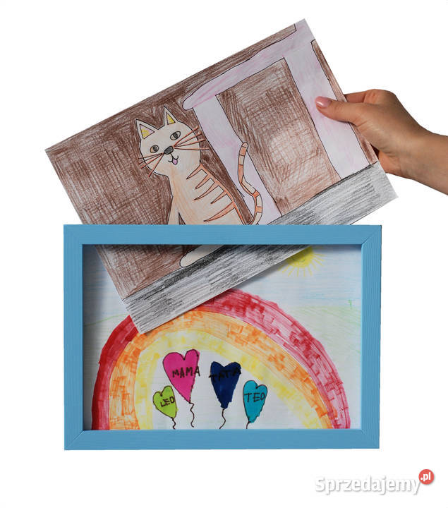 Ramka na rysunki dziecka A4 dzieci Ramki Olsztyn