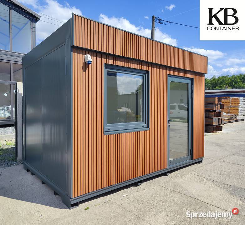 Kontener Ładne biuro Stróżówka 40 x 25 m z