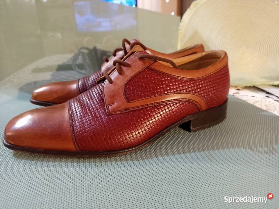 Skórzane buty męskie oryginalne angielskiej Półbuty Warszawa