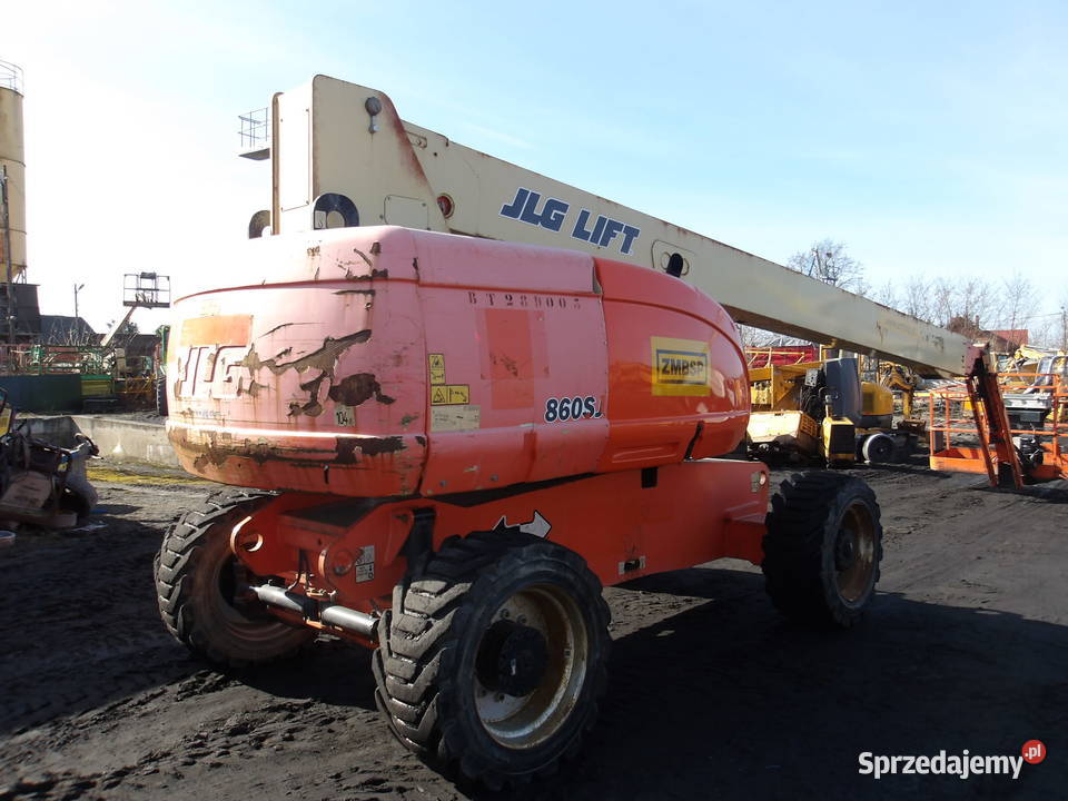 Podnośnik koszowy teleskopowy 28m 4x4 JLG 860SJ