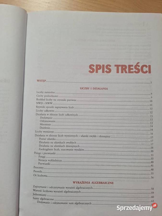 Matematyka Repetytorium gimnazjalisty Matematyka Gdańsk