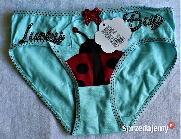 Figi majtki dziewczęce bawełna 122128 4 mazowieckie