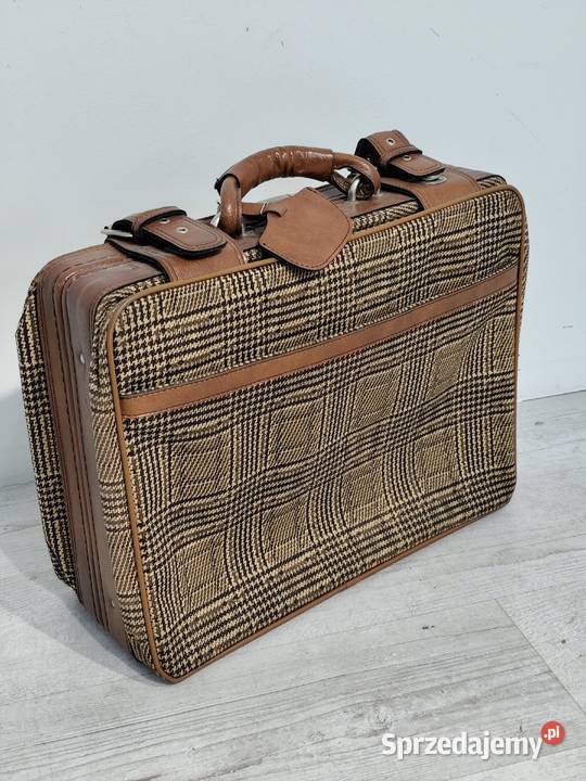 Stylowa Walizka Vintage Retro Lata 7080 Poddębice