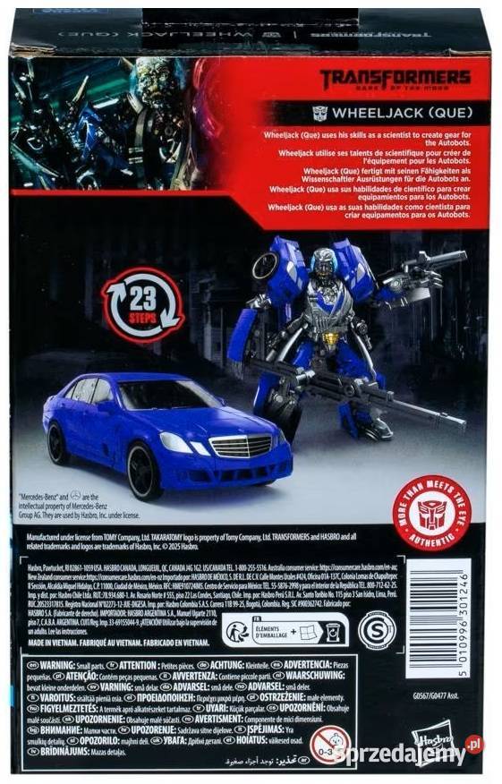 Figurka Transformers Wheeljack Que Deluxe Class Mogilany