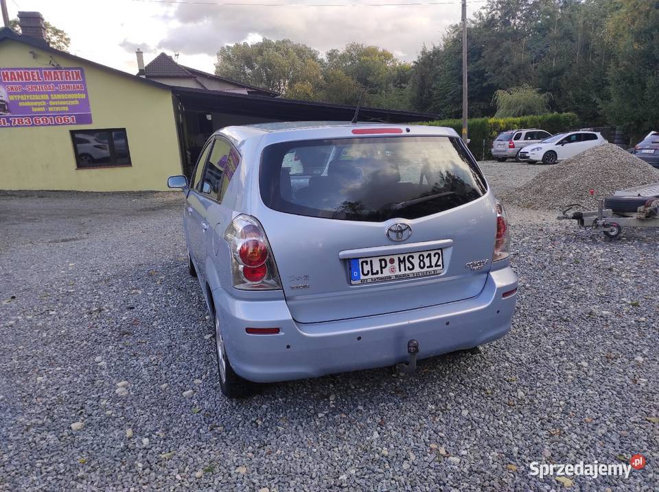 Toyota Corolla Verso 18 benz 7 osobowa Rok produkcji 2005