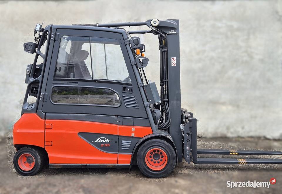 Linde E35L wózek widłowy elektryczny 2019r Rybnik