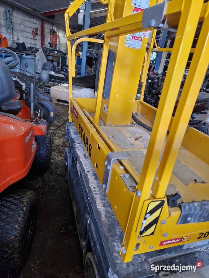 Haulotte Star 6 AE E podest ruchomy pełny VAT Dźwigi, podnośniki zachodniopomorskie Złocieniec