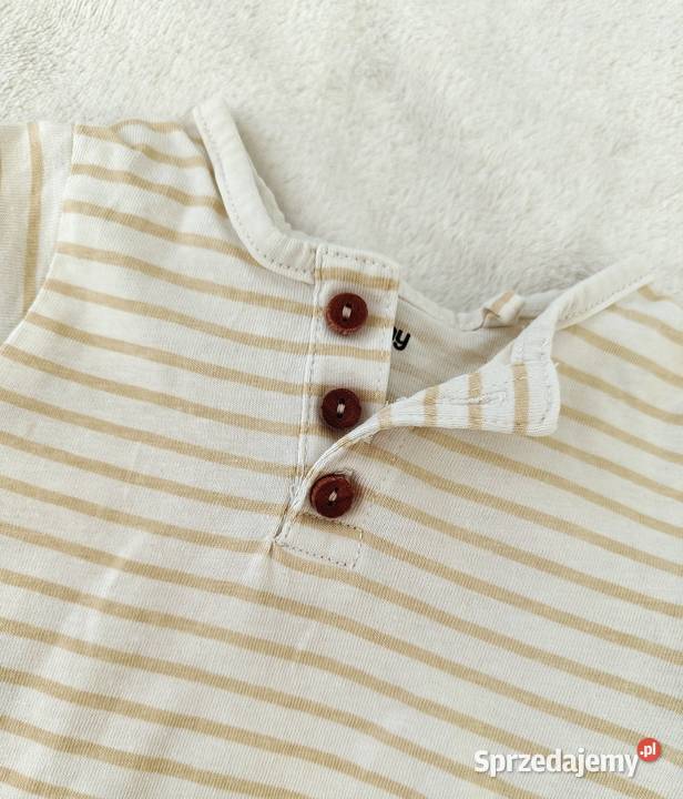 Body niemowlęce Sinsay 56 bawełna komplet 2 pack