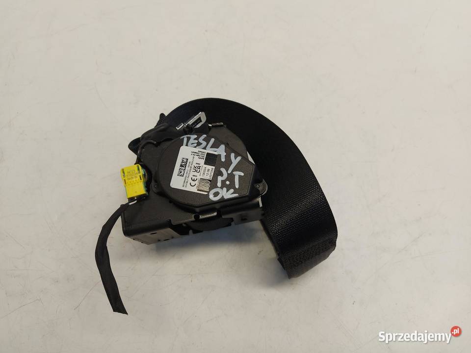 TESLA MODEL Y 2024r PAS BEZPIECZEŃSTWA PRAWY TYŁ osobowe
