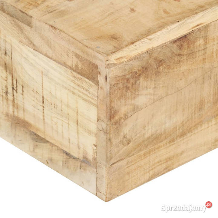 Stolik kawowy 80x80x28 lite drewno mango