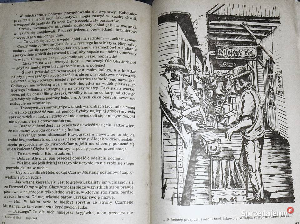 Czarny Mustang góry i prerie Karol May Cz123 Chełm