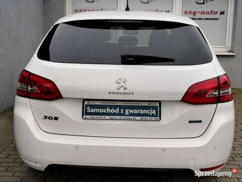 Peugeot 308 serwis wyposażenie zadbany Gwarancja Zarejestrowany w Polsce Zgierz