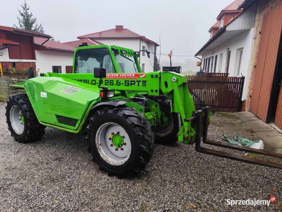 ładowarka teleskopowa merlo 266 STP Żółkiewka-Osada