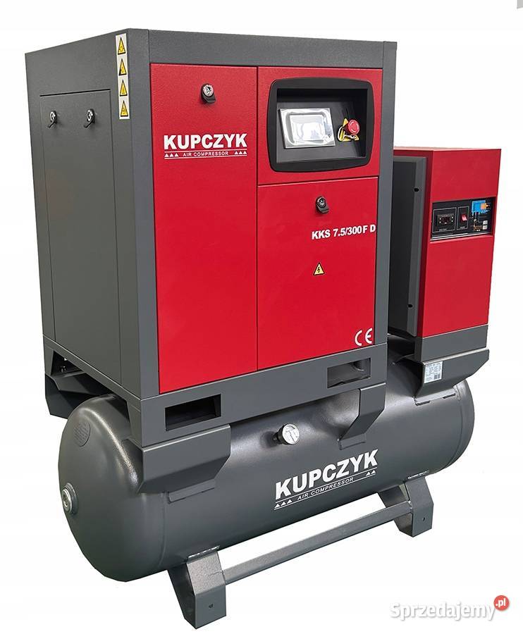 Kompresor śrubowy Kupczyk KKS 75300 FD 850 lmin mazowieckie Warka