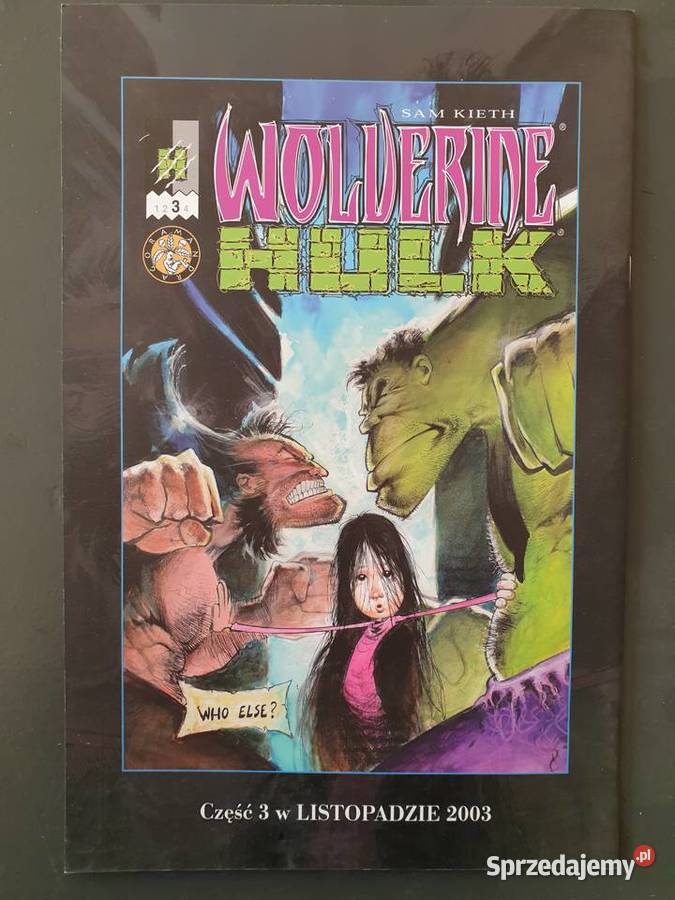 Wolverine Hulk wydawnictwo Mandragora Komiksy Gdynia