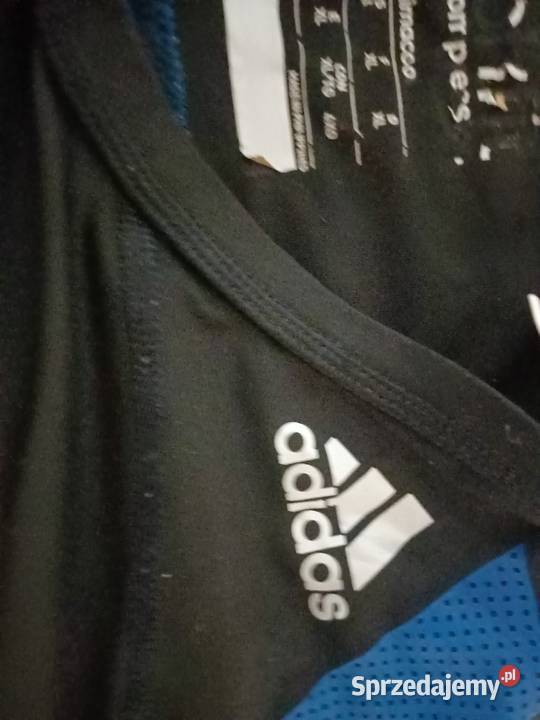 Adidas techfit clima cool męska czarna sportowa Dębno