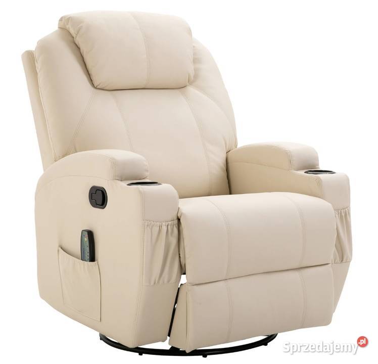 Fotel z masażem z funkcją ogrzewania Brzesko