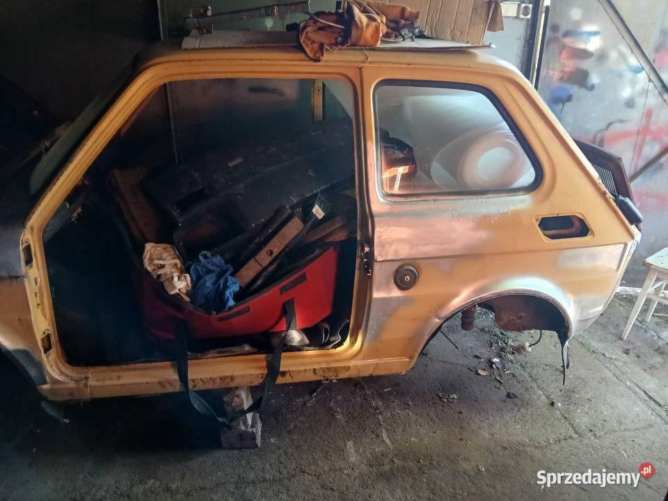 Fiat 126 FL pozostalosci 126 łódzkie Łódź