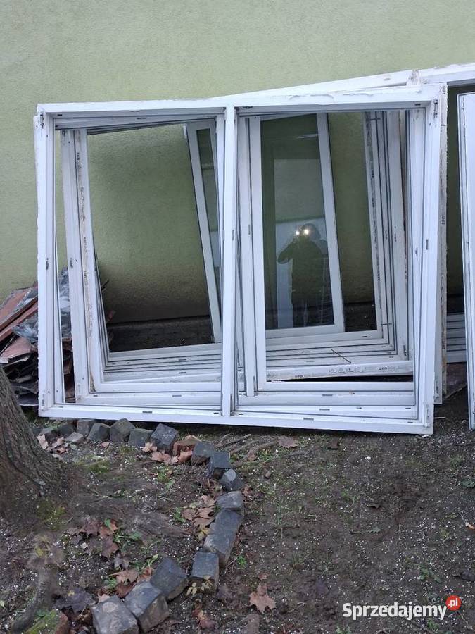 Okna pcv szer204 wys166 200zlsztuka Radomsko sprzedam
