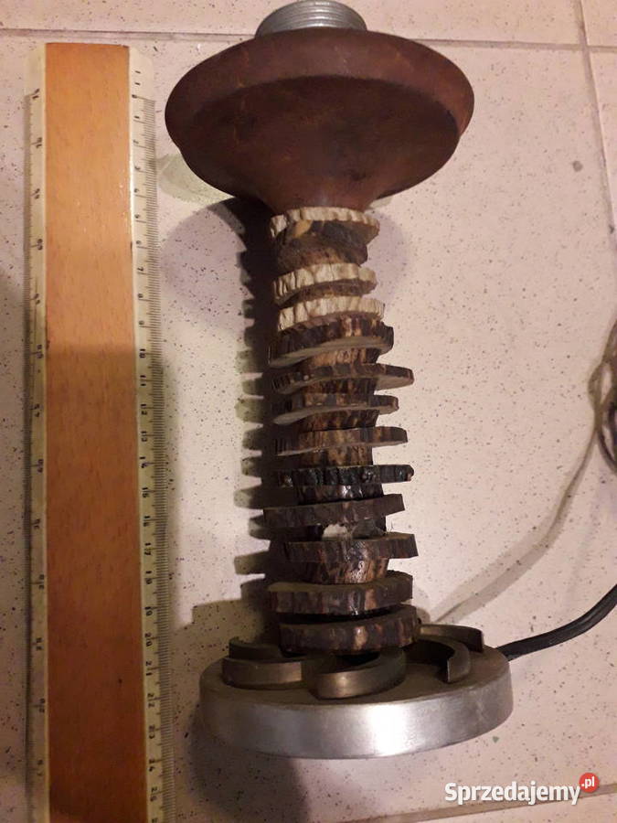 Lampa myśliwska recznie wykonana