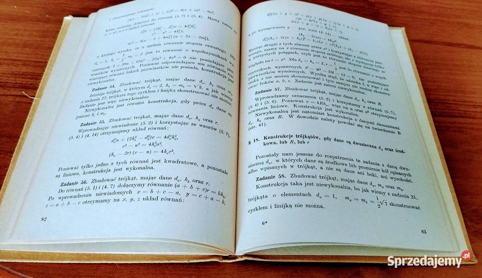 O konstrukcjach trójkątów Marian Łuczyński materiały dla nauczyciela pomorskie Gdańsk