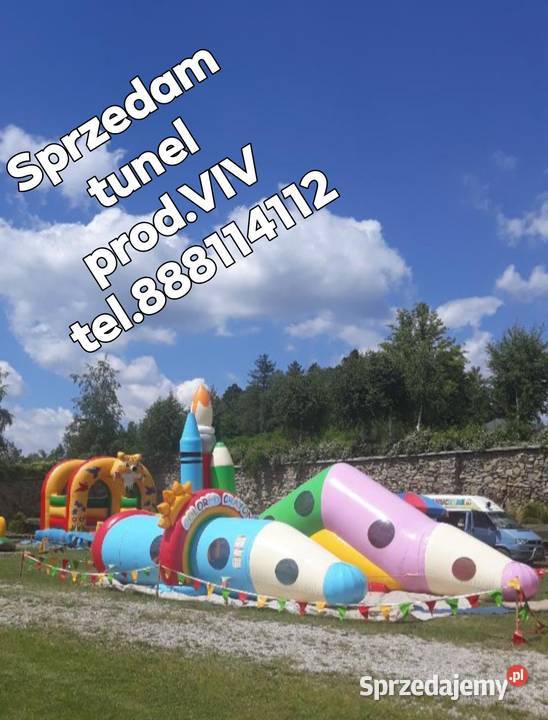 Zjeżdżalnia Tunel 9 metrów stan idealny nowy Tarnów