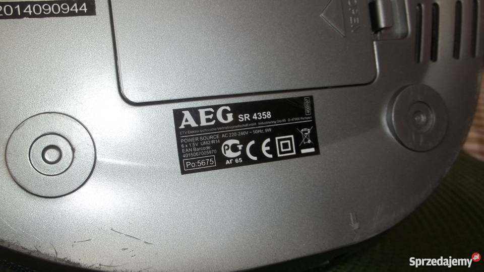 Boomboxy Philips AZ 78012 i AZ 1565 AEG SR 4358