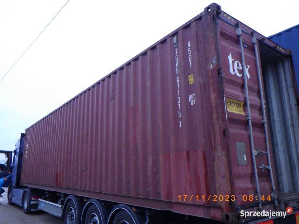 Kontener morski magazynowy budowlany 40 HC różne Magazynowanie Kielce