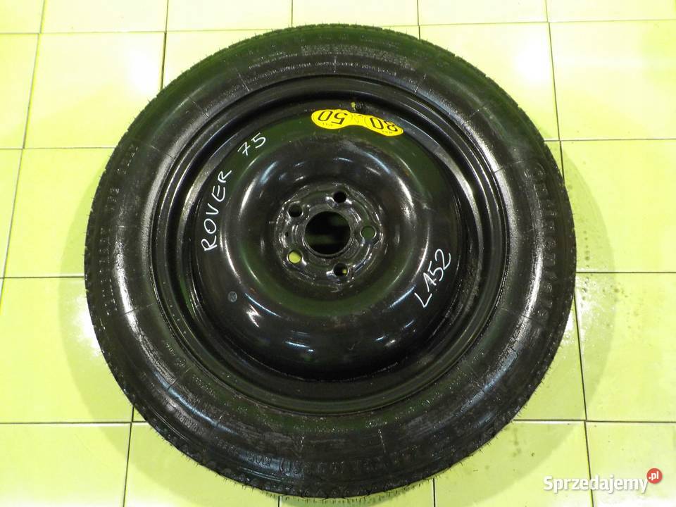 ROVER 75 kolo dojazdowe 1259016 5x100 stalowe Samochodowe Suków