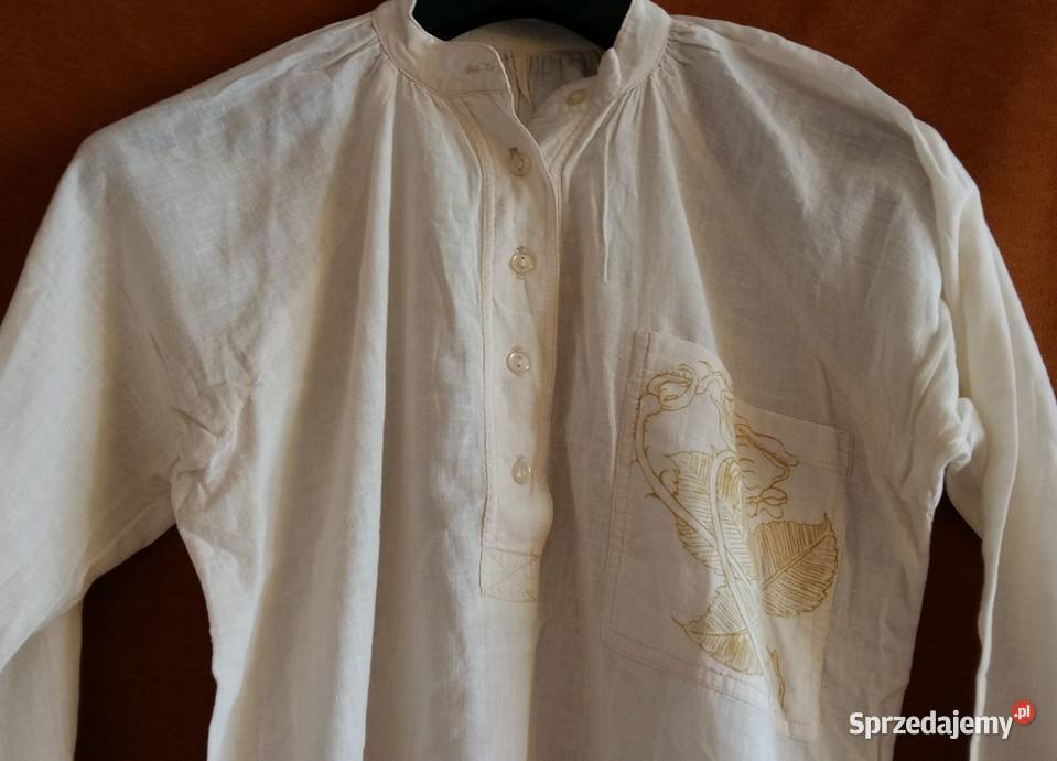 Bluzka bawełniana z długim rękawem M Łódź