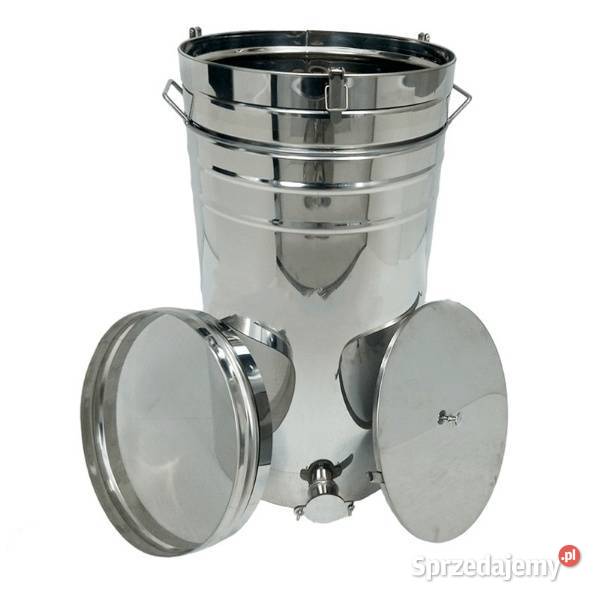 Odstojnik do miodu 70L z sitem stal nierdzewna Posada Jaśliska
