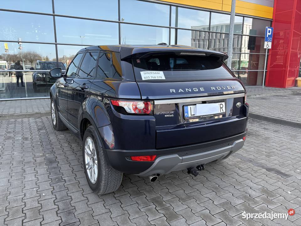 Range Rover Evoque 2015 kupiony w Polsce lubelskie Lublin