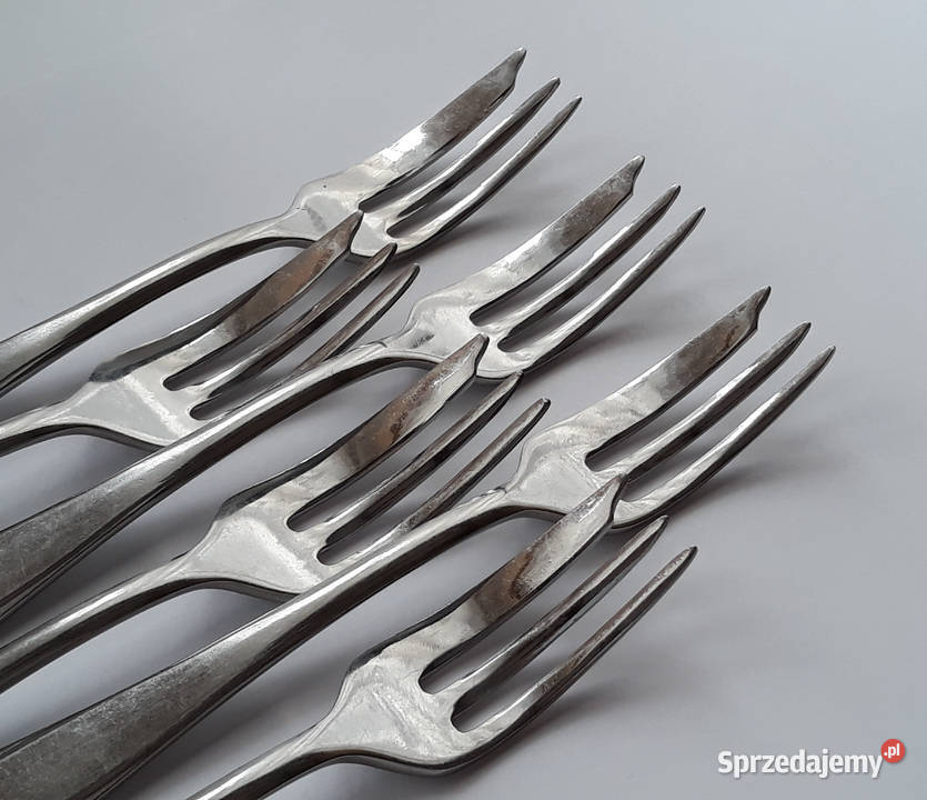 Widelczyki deserowe KANT BAKELIT Gerlach sztućce śląskie