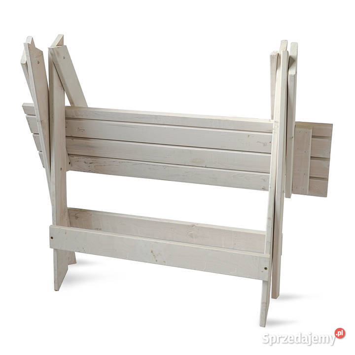 Stół Ogrodowy Drewniany Rozkładany Pojemny Na Elbląg