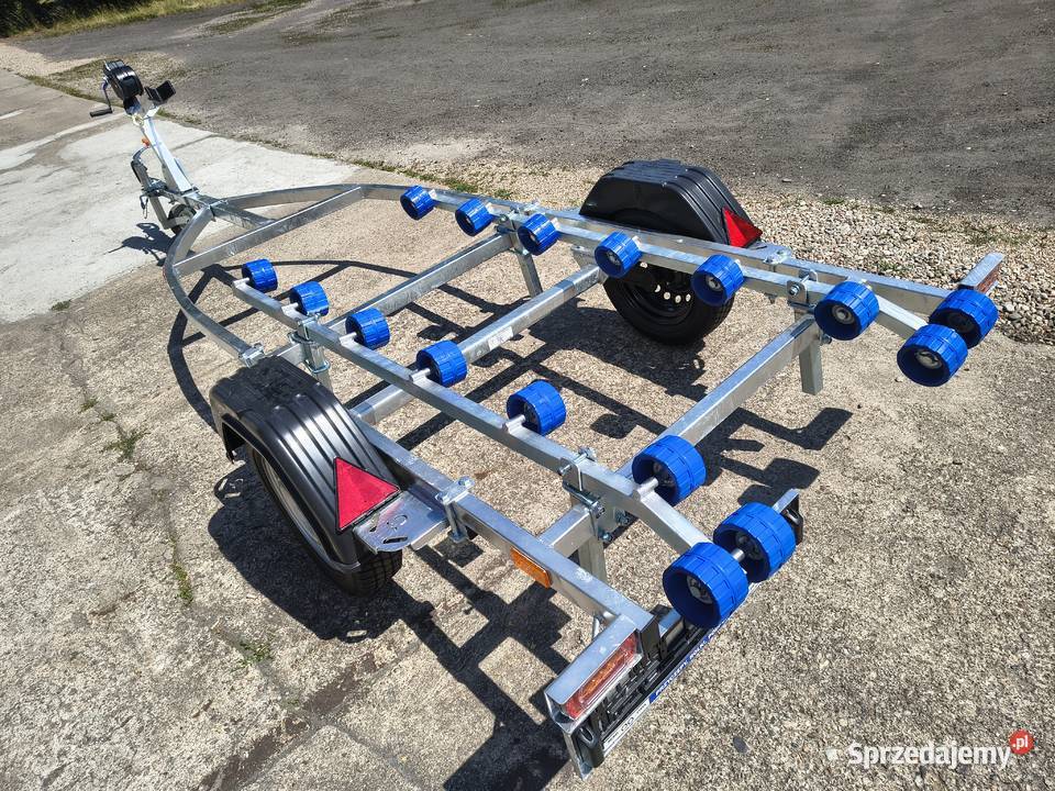 Przyczepa podłodziowaprofesionalna płozorolki wielkopolskie sprzedam