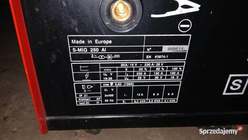 Migomat spawarka półautomat PowerMat SMIG 250 AI Zwoleń