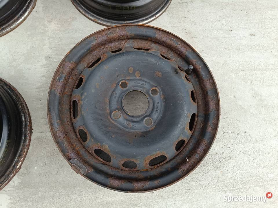 Felgi stalowe Opel Corsa C 13 4x100 komplet Piastów