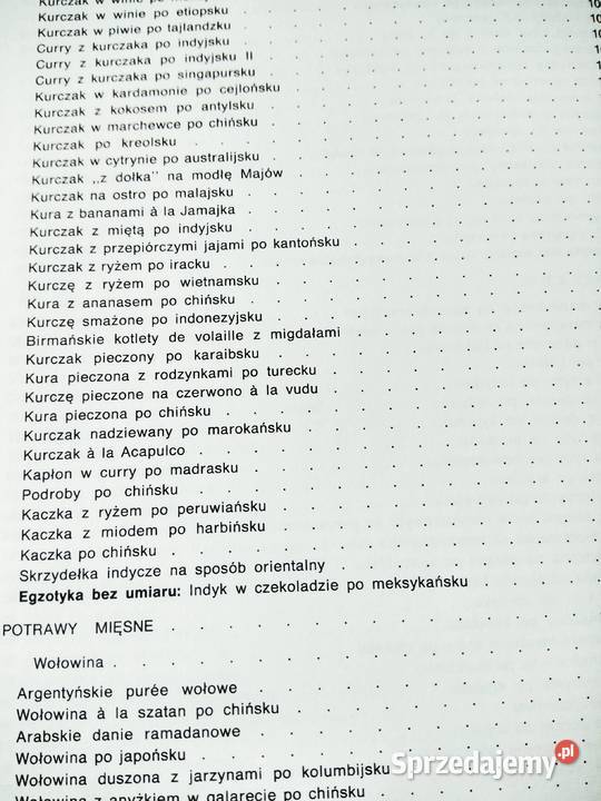 Kuchnia egzotyczna w polskim domu książki